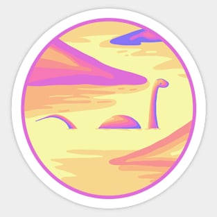 Miss Nessie Sticker